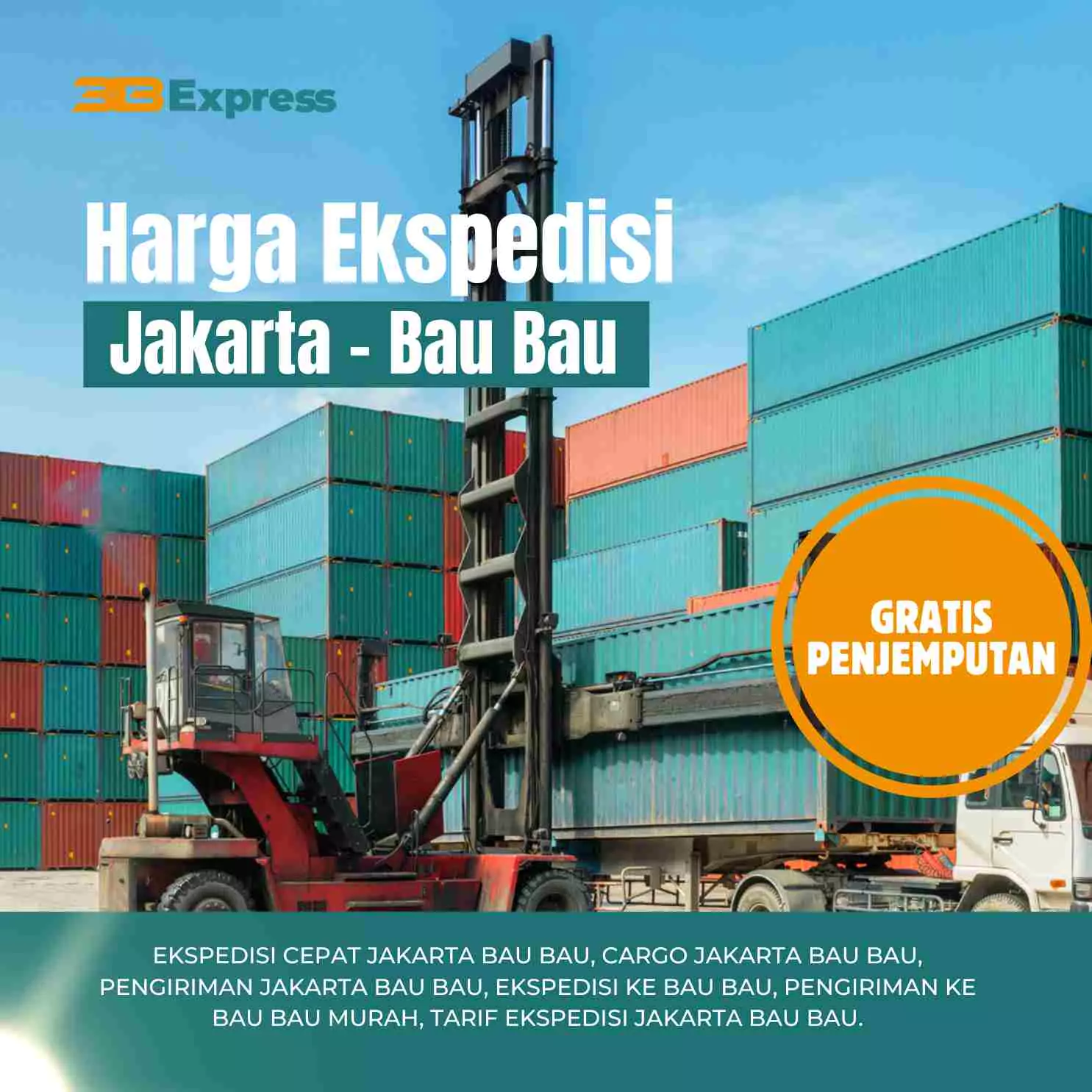 Harga Ekspedisi Jakarta Bau Bau