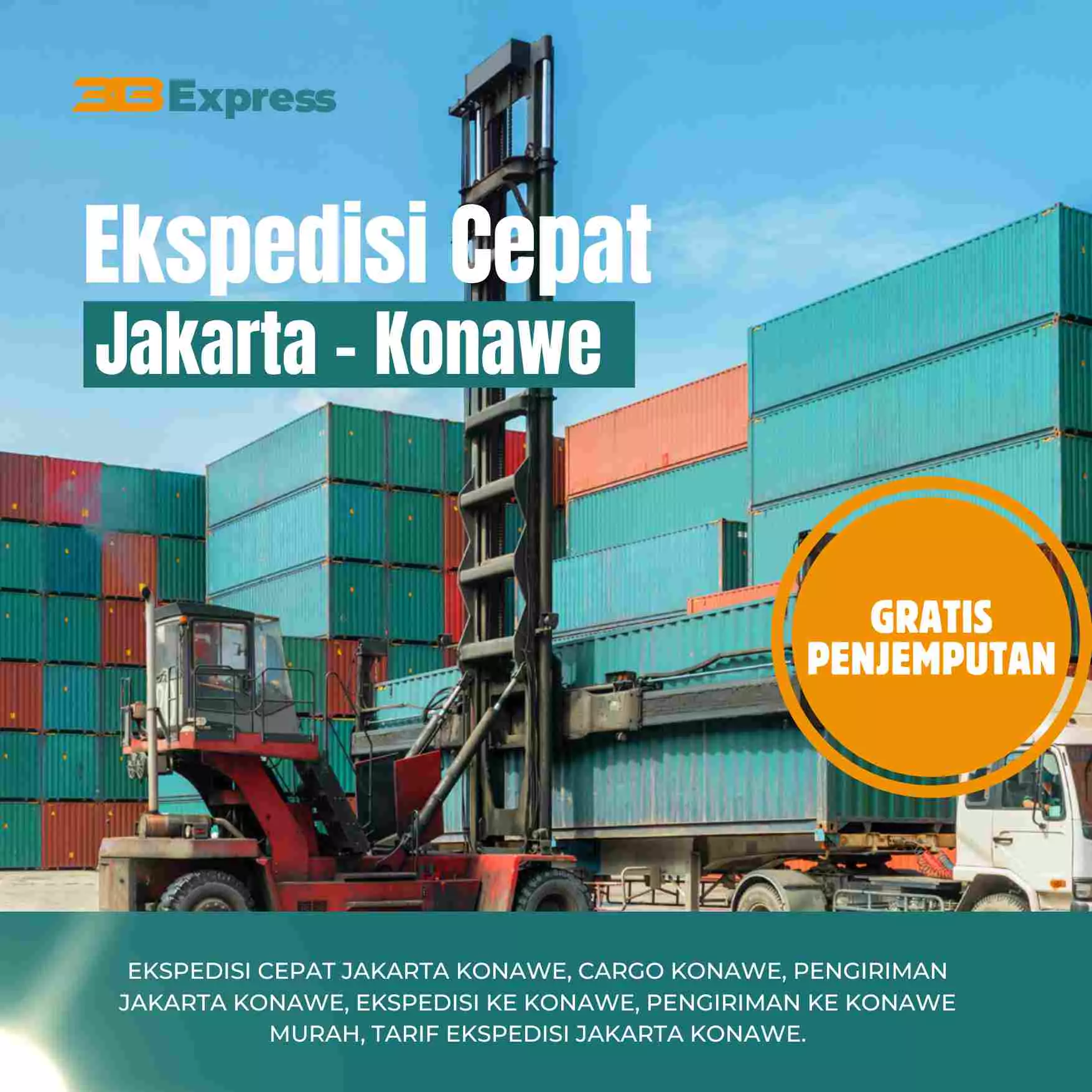 Ekspedisi Cepat Jakarta Konawe
