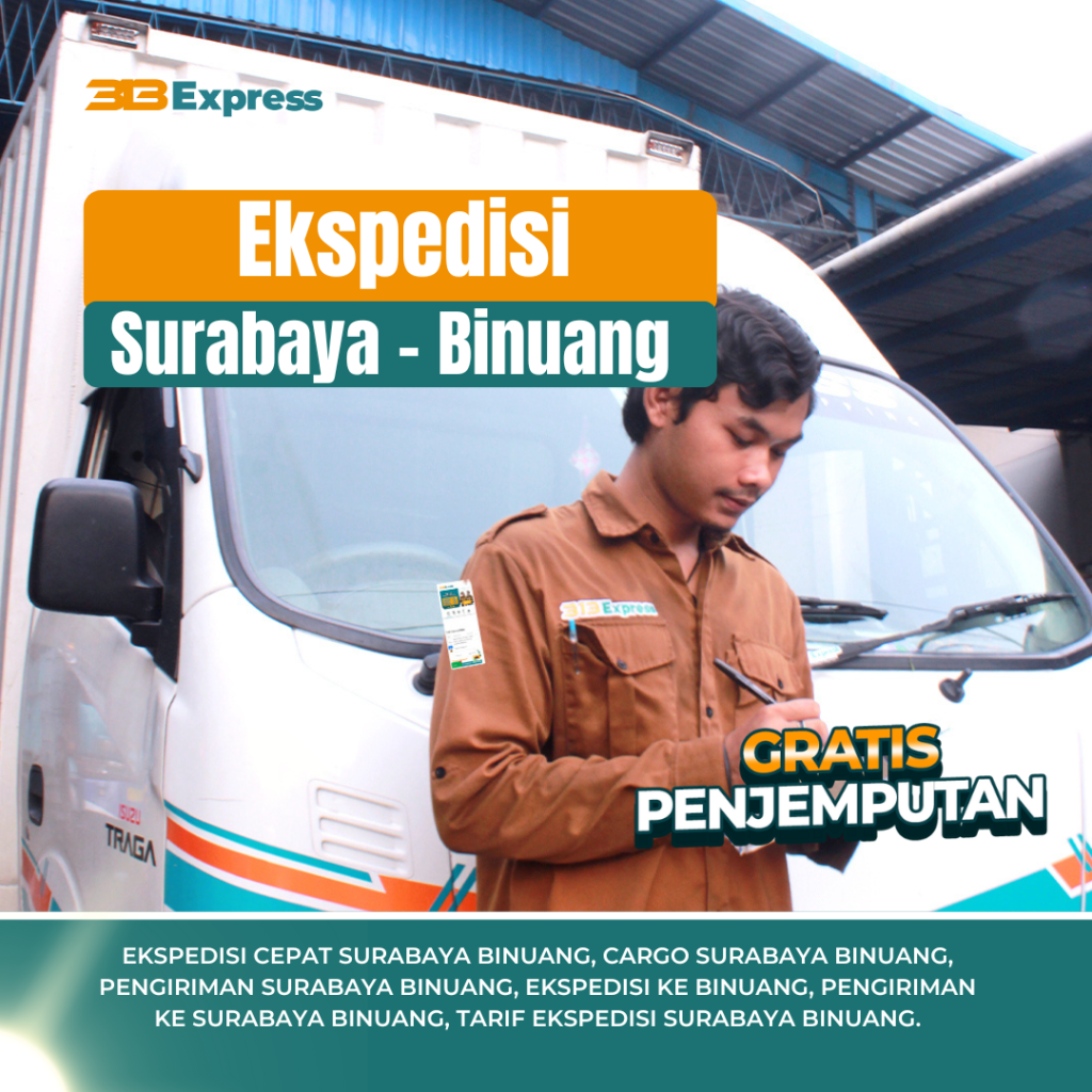 ekspedisi surabaya binuang
