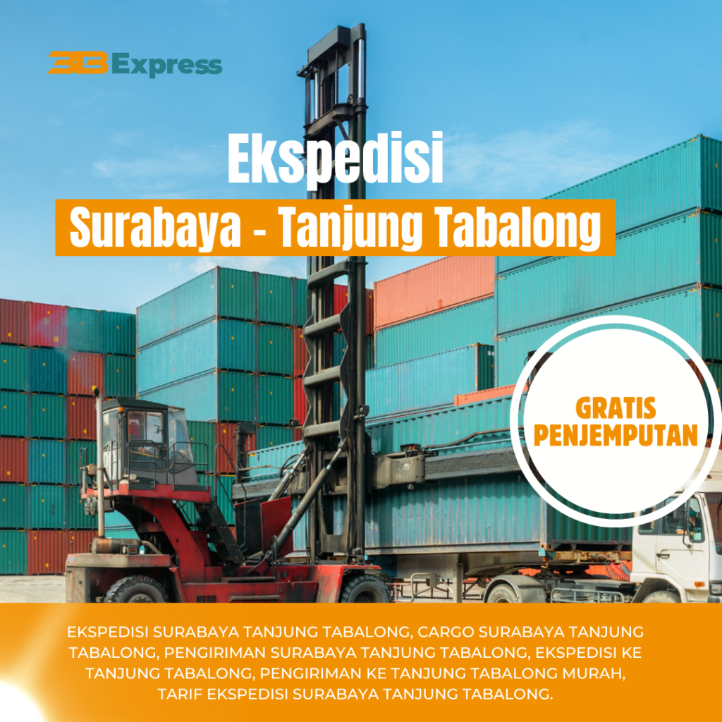 ekspedisi surabaya tanjung tabalong