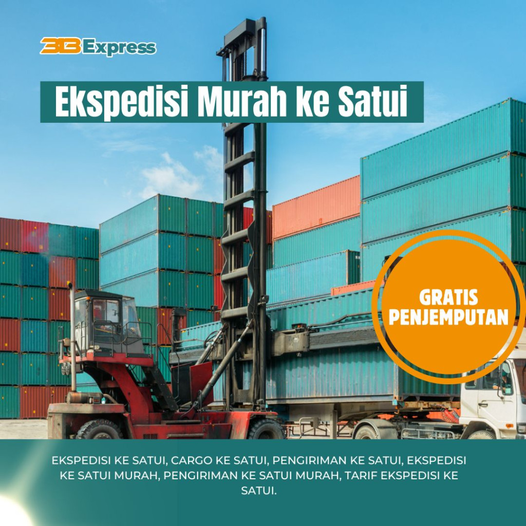 ekspedisi murah ke satui