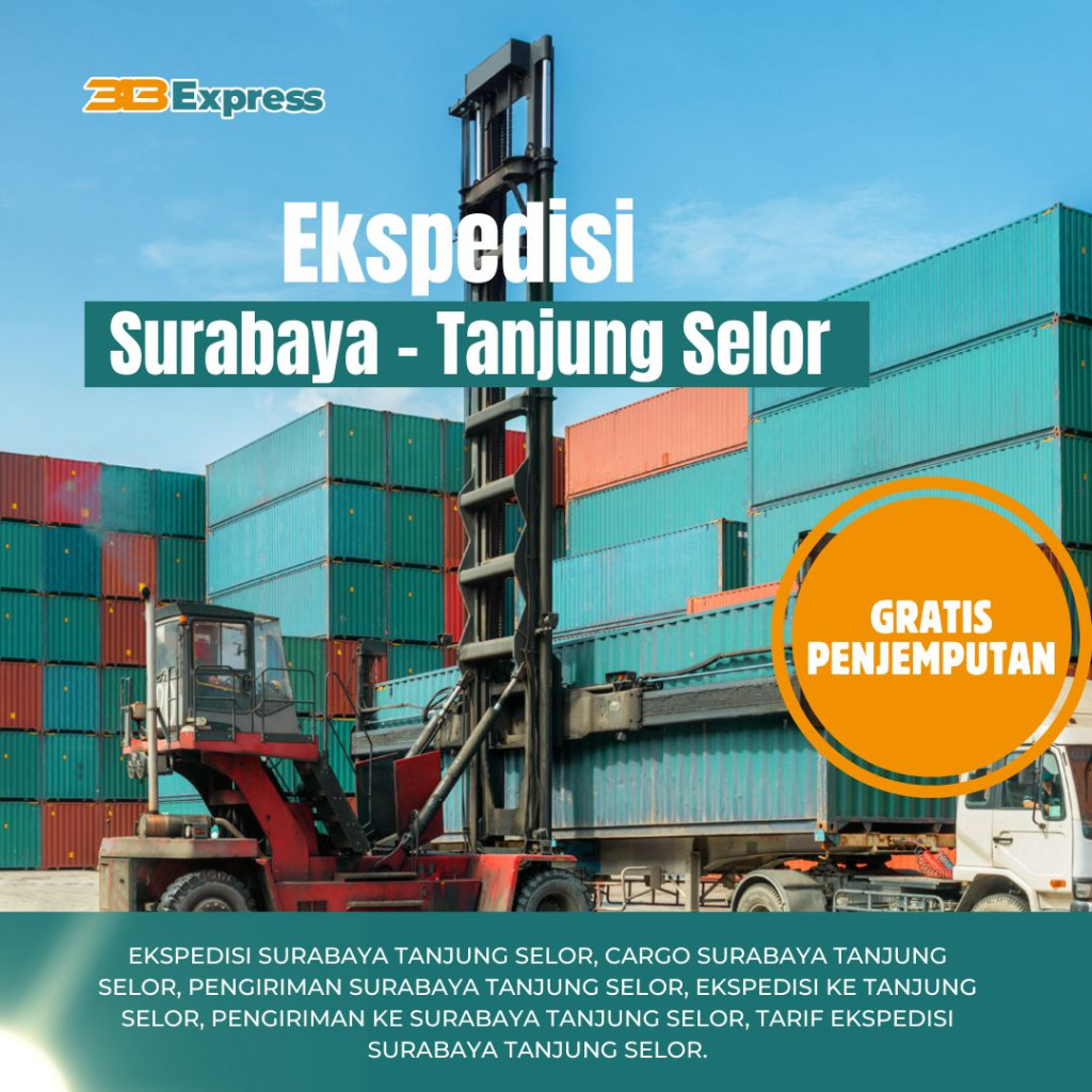 ekspedisi surabaya tanjung selor