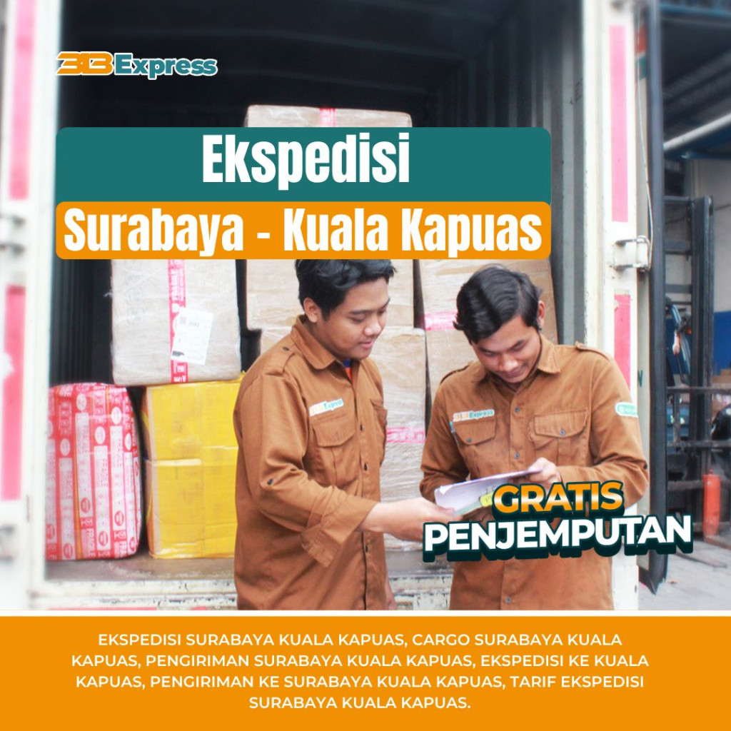 Ekspedisi Surabaya Kuala Kapuas