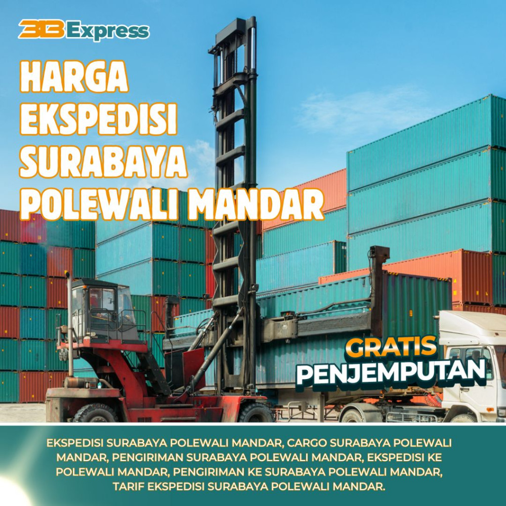 harga ekspedisi surabaya polewali mandar