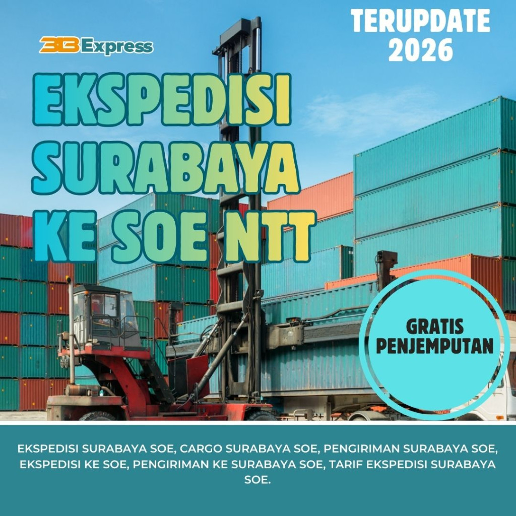 Ekspedisi Surabaya ke Soe NTT