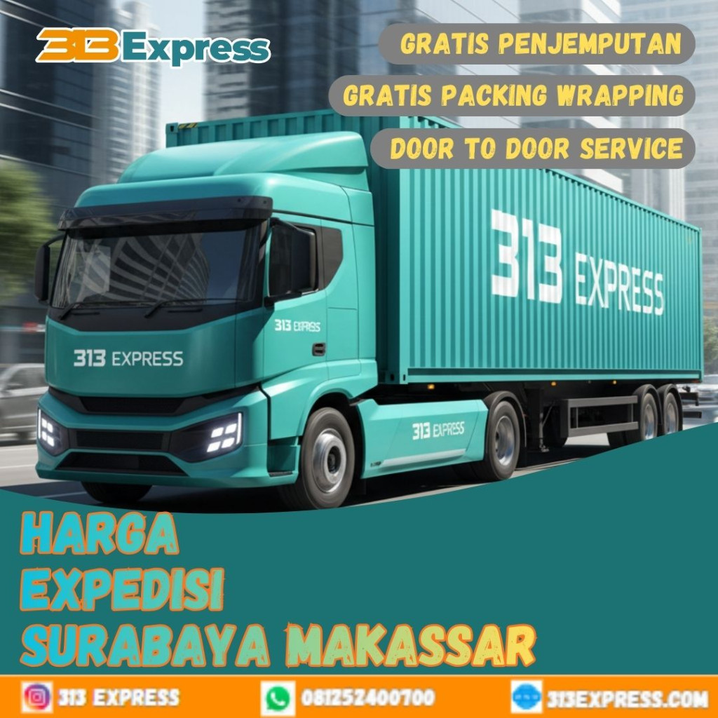 Harga Ekspedisi Surabaya Makassar